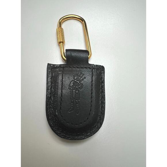 Unisex Minimalist Key Ring Key Fob Black - Picture 4 of 6